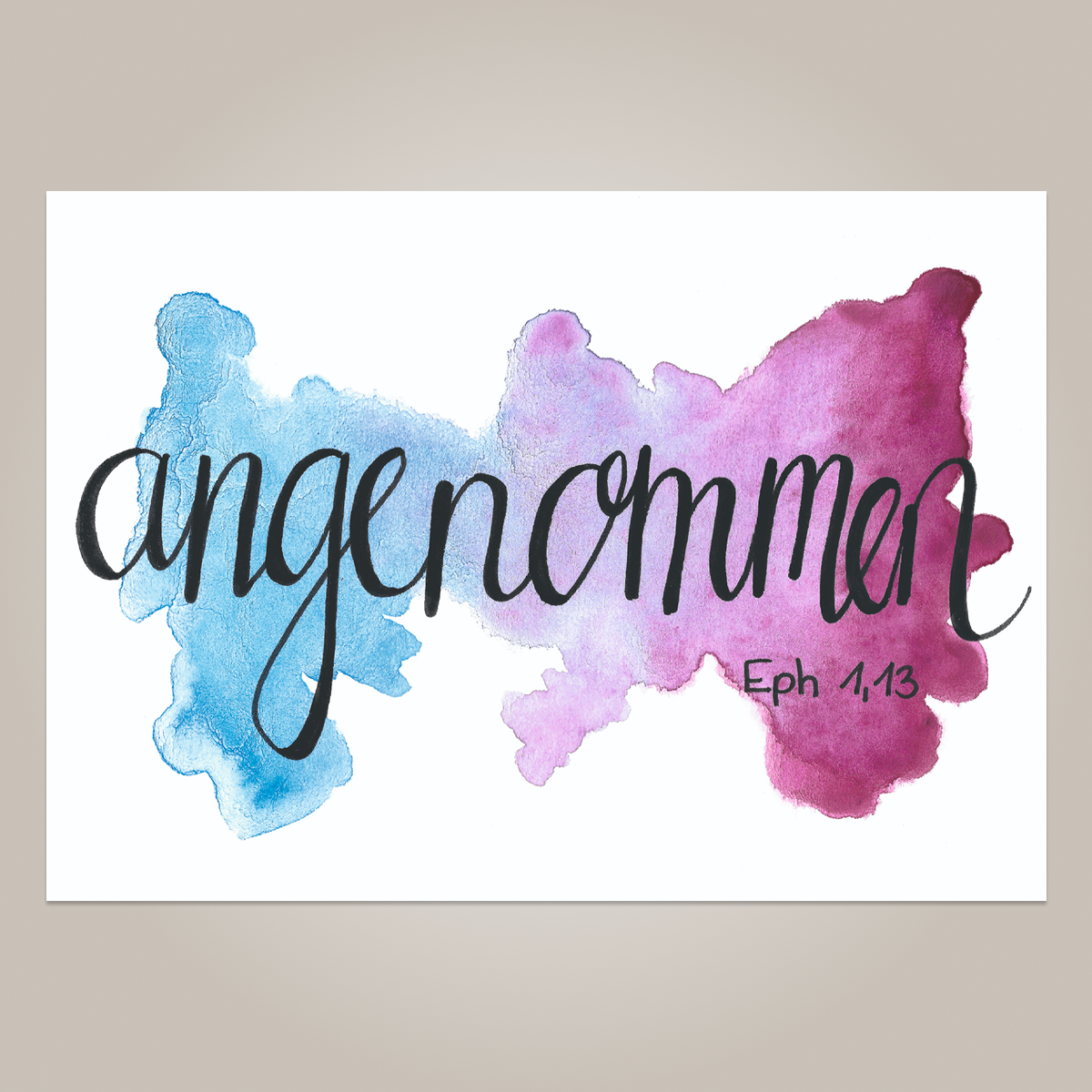 Epheserkarte - angenommen