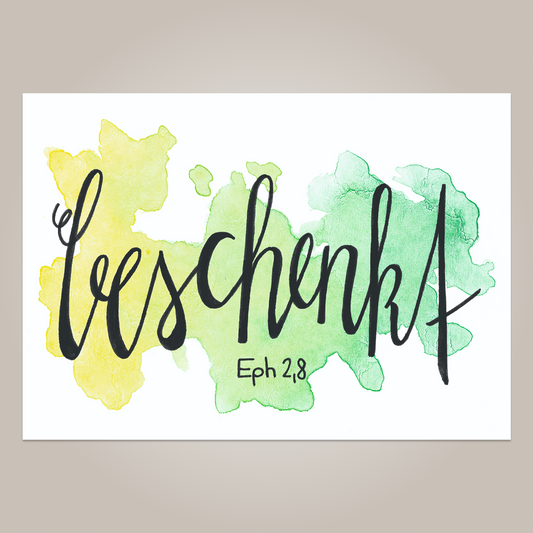 Epheserkarte - beschenkt