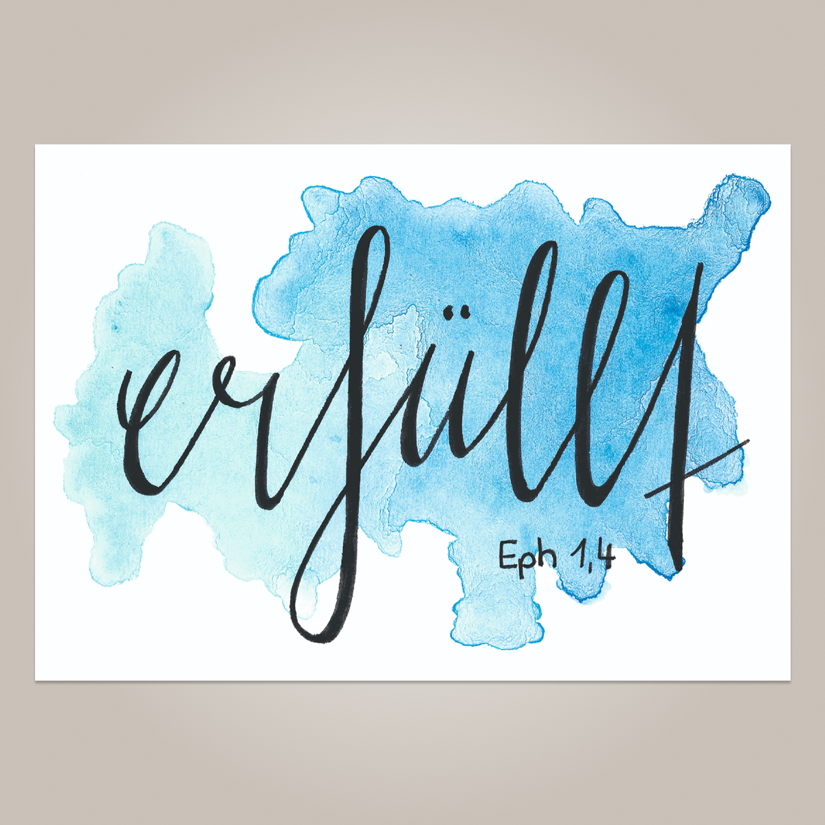 Epheserkarte - erfüllt